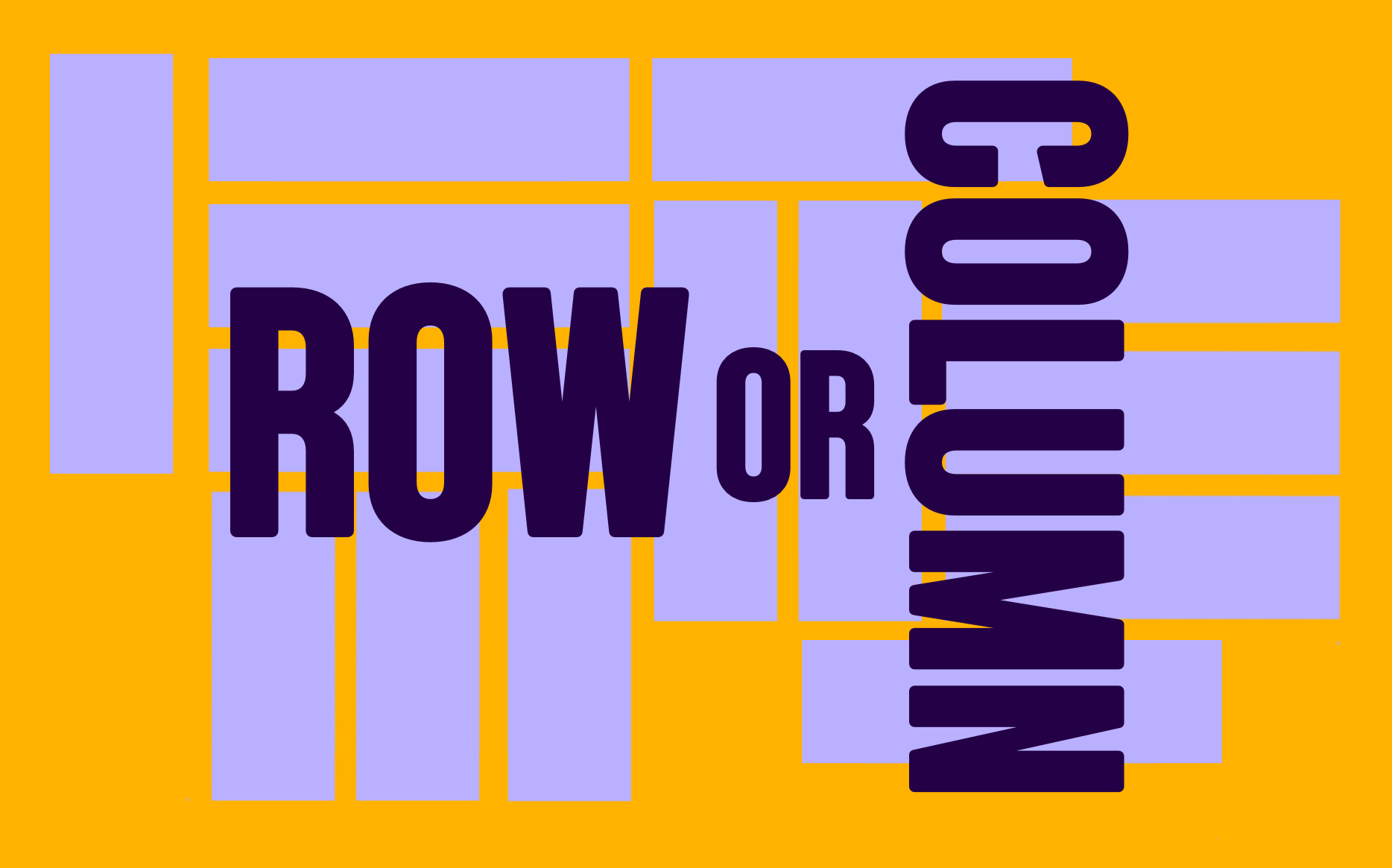 Row or Column